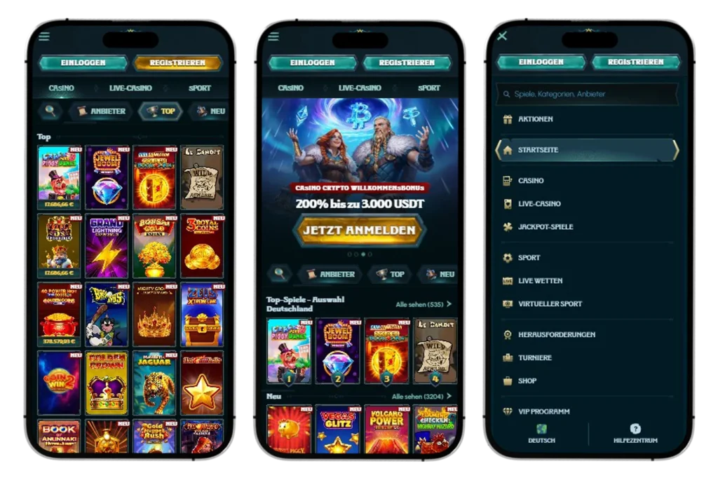 Ragnaro Casino Mobile Version