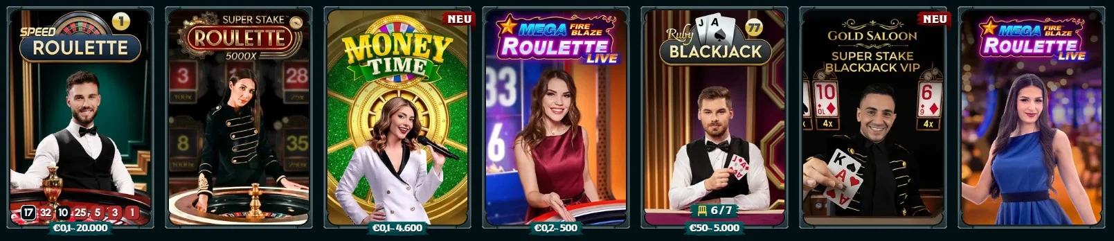 Ragnaro Casino Live-Casino